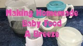 Making Homemade Baby Food, Oyster Baby Nutrition Center Review and Guide