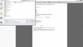 Chrome Print Preview and Print To PDF !