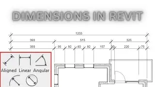 How To Get Measurements In Revit | Dimensions in Revit | Civil Engineering