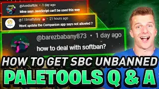 HOW TO GET SBC UNBANNED | PALETOOLS Q & A