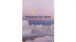 Instagram bio ideas 🍁