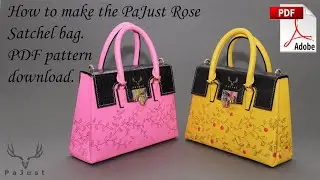 How To Make A Stylish Satchel Bag [PDF Pattern Download]