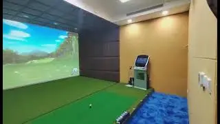 PGM bravo high speed golf simulator in HD quality