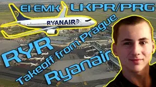 [FLIGHT] Takeoff from Prague (LKPR) - PMDG 737 NGX