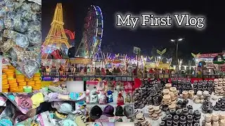  My First Vlog ❤️ | Mela Mein Bahut Masti Ki 🎡 | 2025