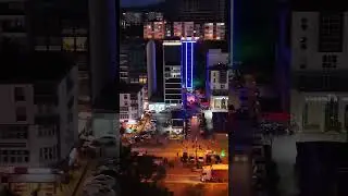 Hopa'nın Büyüleyici Gecesi: Bir Drone Perspektifinden