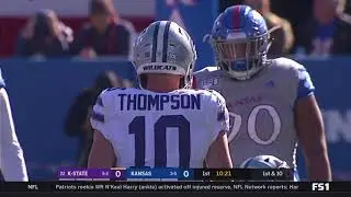 2019 K-State @ KU Football First Half