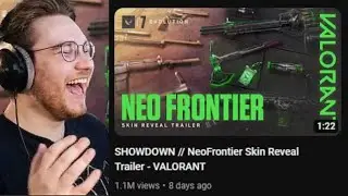 ohnePixel reacts to VALORANT NeoFrontier Skin Reveal Trailer