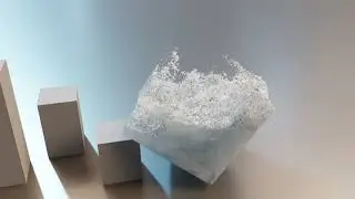 Invisible Box - Blender FLIP Fluids Addon (Example Scene)
