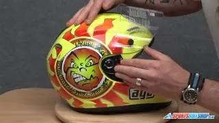 How To Change An AGV Race-X Visor