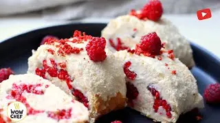 ВКУСНЕЕ ТОРТА ! МЕРЕНГОВЫЙ ПП РУЛЕТ С КОКОСОВЫМ КРЕМОМ БЕЗ САХАРА