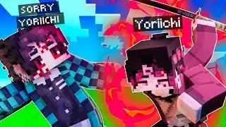 I Summoned Yoriichi But Its Gone Wrong💀|| Minecraft Demon slayer..