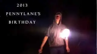 Fire Dancer @ Pennylane's Birthday 2013