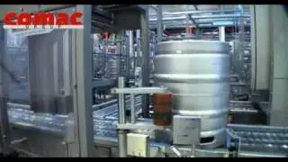 Comac High Speed Kegging line - Heineken Sevilla 1,000 kegs/hour