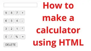 How to make a calculator in html hindi using notepad @html in hindi with lavyansh