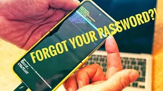 how I Forgot My Phone Password, So I Hacked It