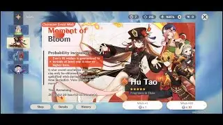 My pulls on the HuTao banner 🙂 (I remain f2p)