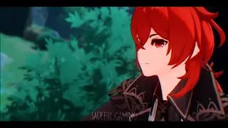 Diluc edit [genshin impact]