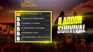 TOP 6 ADDONS COCOK UNTUK SURVIVAL || Support 1.19 🤓👍