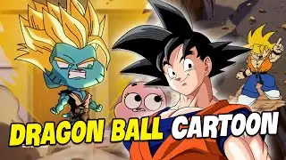 Những Lần Son Goku Đi Lạc Vào Thế Giới Cartoon | Dragon Ball
