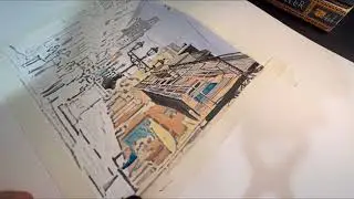 Pintando con acrílico