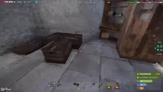 Первый раз запустил RUST , первые шаги в PVE RUST-Z