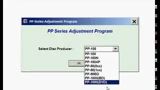 Epson PP-50, PP-50BD, PP-100, PP-100N, PP-100AP, PP-100II Adjustment Program