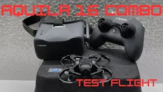 First Flight With betaFPV Aquila16 Combo!