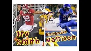 Irv Smith & Alexander Mattison - New WEAPONS for the Vikings//HIGHLIGHTS