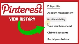 How to View History on Pinterest Laptop/PC (2024)