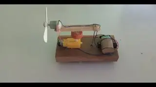 How to Make a Revolving Table Fan / Sinhala