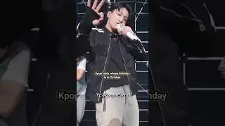 Kpop idols whose birthday is in October✨#kpop #shorts