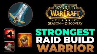 STRONGEST Warrior DW PvE DPS Build Season of Discovery - World of Warcraft