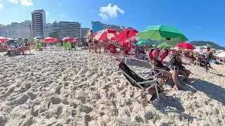 🌊Rio Carnival Beach Walk 4K 2026 | Rio de Janeiro Beach Walk Tour🇧🇷