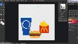 McDonalds meal | pixel art