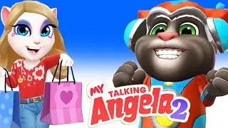 My Talking Angela 2 VS Talking Tom 2 GamePlay #1