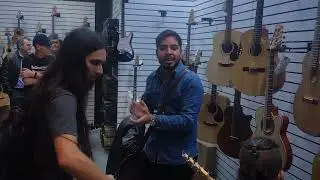 No stand da Giannini no Conecta Música+Mercado