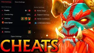 This is what Huskar with cheats can do! Umbrella Dota 2