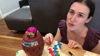 Fine motor challenge with Pop Up Pirate