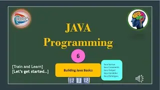 Let's Learn Java:#6.Building Java Basics  [ 5 Concepts ]