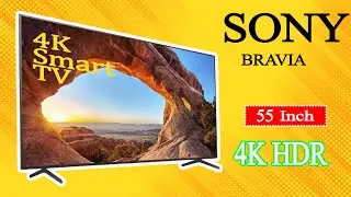 My New Smart TV - 55 Inches SONY BRAVIA x75L 2023 Unboxing