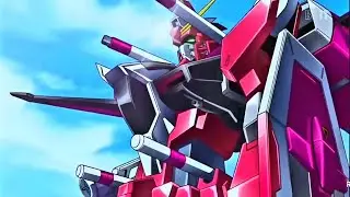 ZGMF X19A Infinite justice gundam first launch (Athrun Zala)