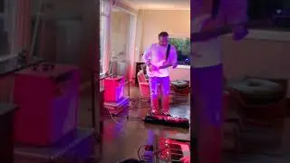 Soulful free funk grooves in a live improvisation by a band