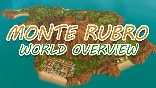 NEW BEAUTIFUL WORLD! Monte Rubro The Sims 3 World Overview