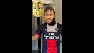 Neymar Reacts to his FIFA 23 Rating #shorts