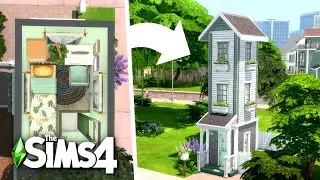 I built a cursed tiny home in the Sims 4 - Speed Build