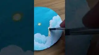 Do you like Clouds? | painting for beginners | Acrylic Technique 