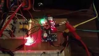 Colloidal Silver Generator with reverse polarity, constant current @1.5ma, mag stirrer