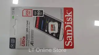 SanDisk 256GB Memory Card, A1, Class 10 