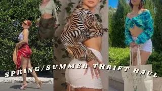 SPRING/SUMMER THRIFT HAUL + tips & what you should look for